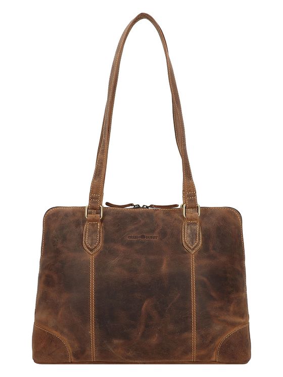 Greenburry Vintage Shopper-taske Læder 37 cm Laptoprum
