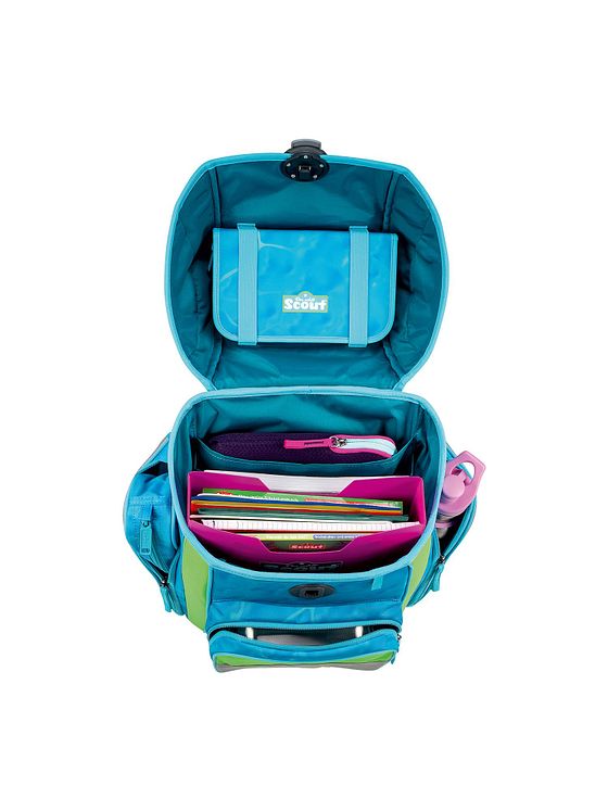 Scout Genius Skoleransel-sæt 4-delt Scout Genius Skoleransel-sæt 4-delt