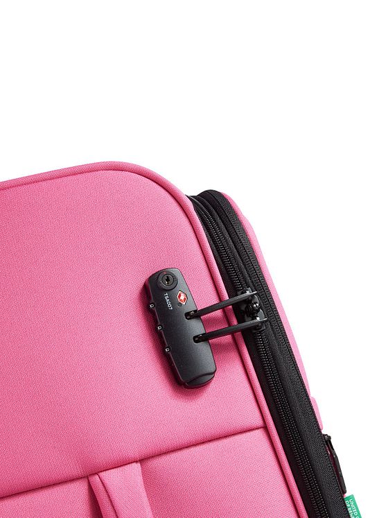 Delsey Paris x United Colors of Benetton BE 4-hjuls trolley 65 cm med ekspansionsfold