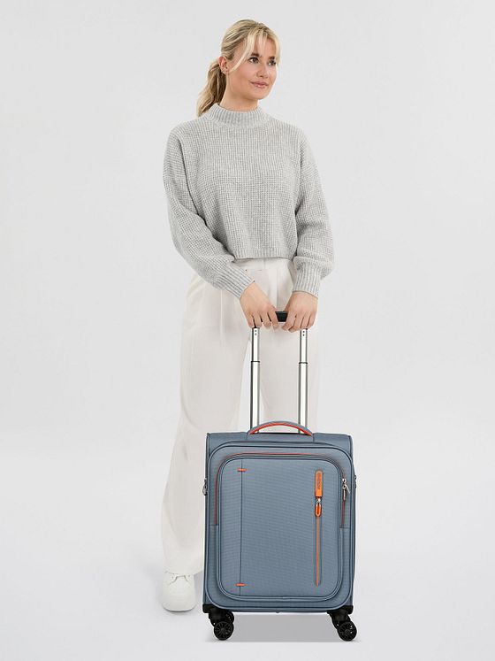 American Tourister Cloudrider 4 rullar Kabinvagn S 55 cm med töjbar kant