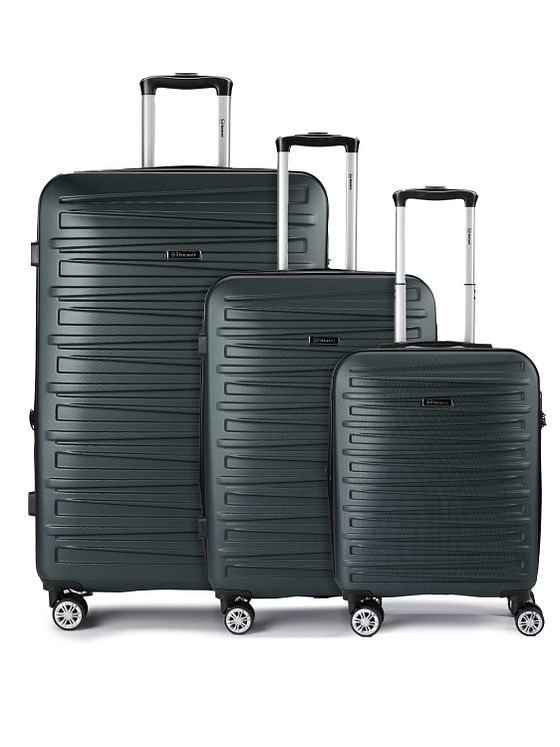 Benzi 5493 4 hjul Kuffert 3-delt med strækfold