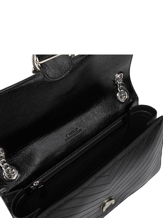 PINKO Love One Skuldertaske Læder 26 cm