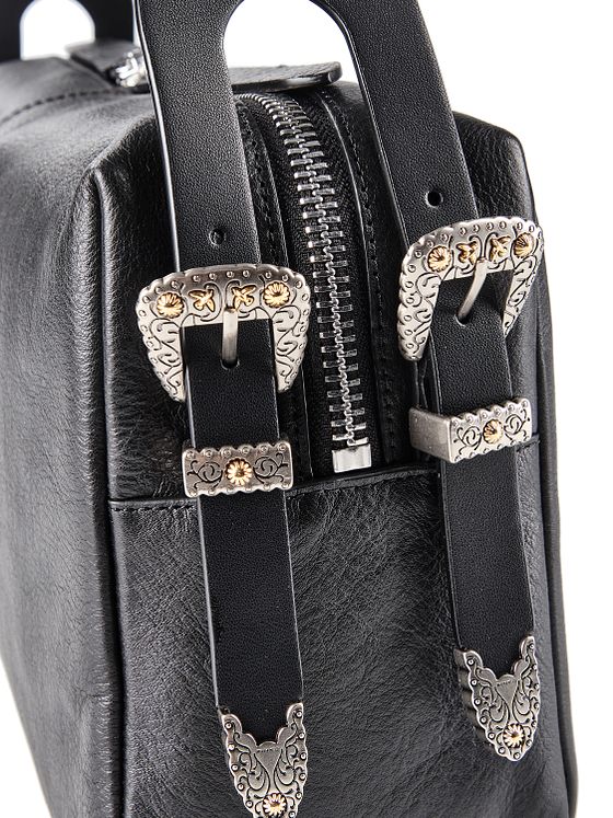 PINKO 24 Classic Skuldertaske Læder 34 cm