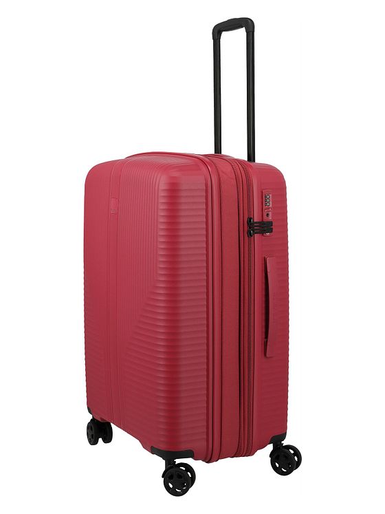 Travelite Air Stripe 4 hjul Trolley M 66 cm med strækfold