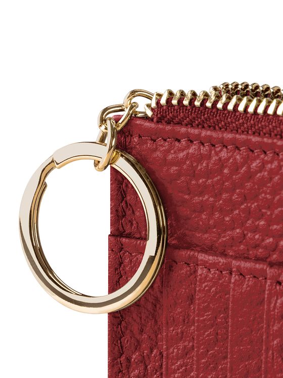 Lazarotti Bologna Kožený držák na klíče Cardholder leather 11,5 cm s přihrádkou na visačku air tag