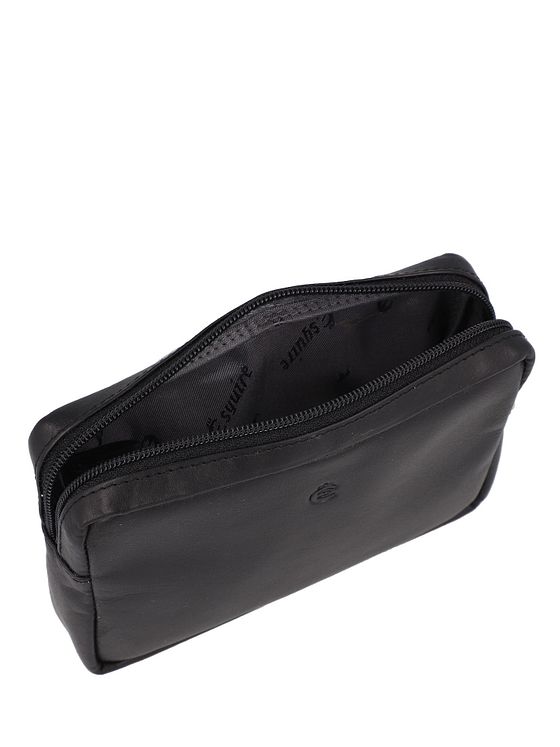 Esquire Øko-bæltetaske i læder 13 cm