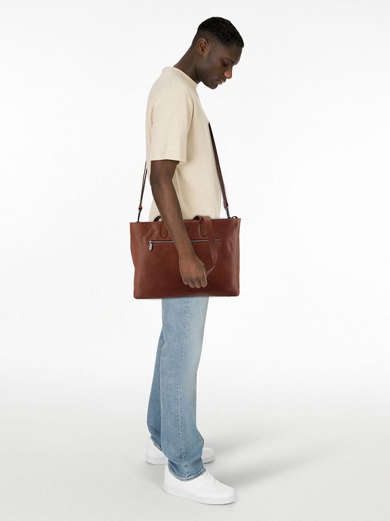 Plevier Power Shopper-taske Læder 43.5 cm Laptoprum Plevier Power Shopper-taske Læder 43.5 cm Laptoprum