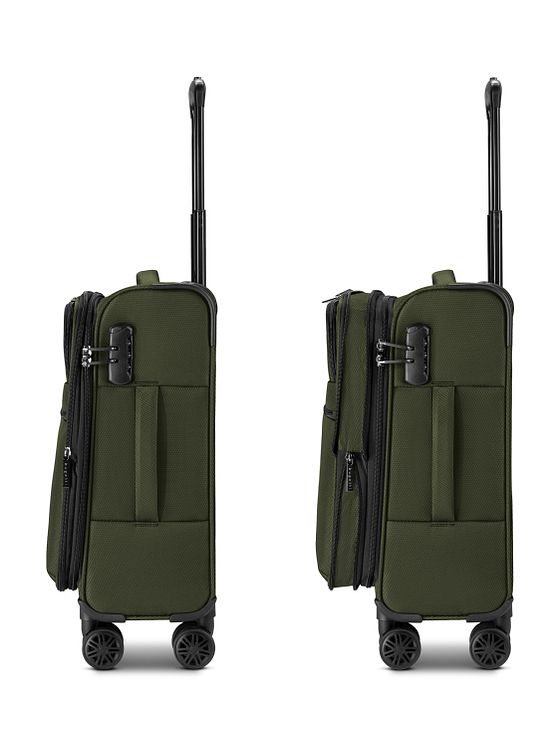 bugatti Valencia Soft 4 hjul Kabinetrolley S 55 cm med strækfold