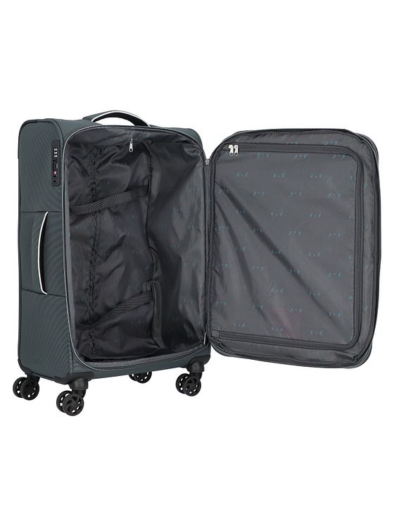 d & n Travel Line 9204 4 hjul Trolley M 66 cm med strækfold