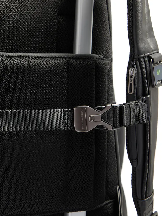 Piquadro Urban Daypack RFID-beskyttelse Læder 46 cm Laptoprum