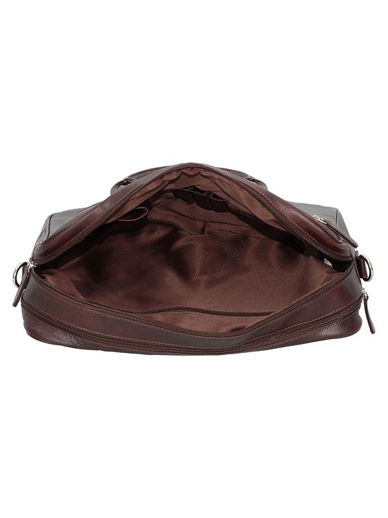 Dermata Kuffert i læder med 40 cm rum til bærbar computer