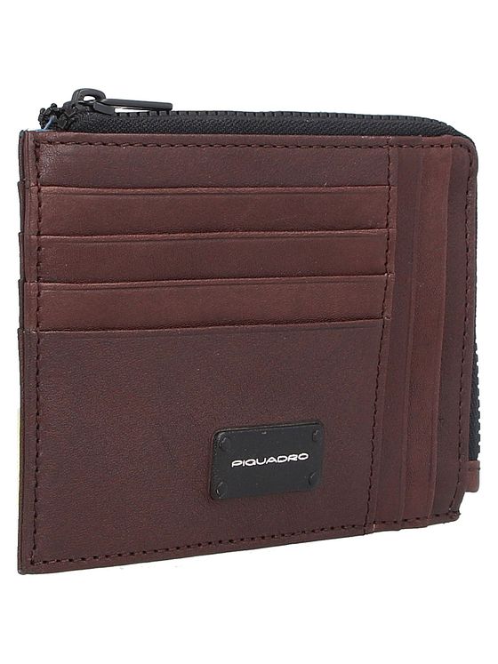 Piquadro Harper kreditkortholder i læder 13 cm