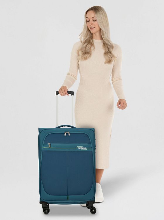 American Tourister Deep Dive 4 kolečka Vozík 67 cm s roztažitelným záhybem