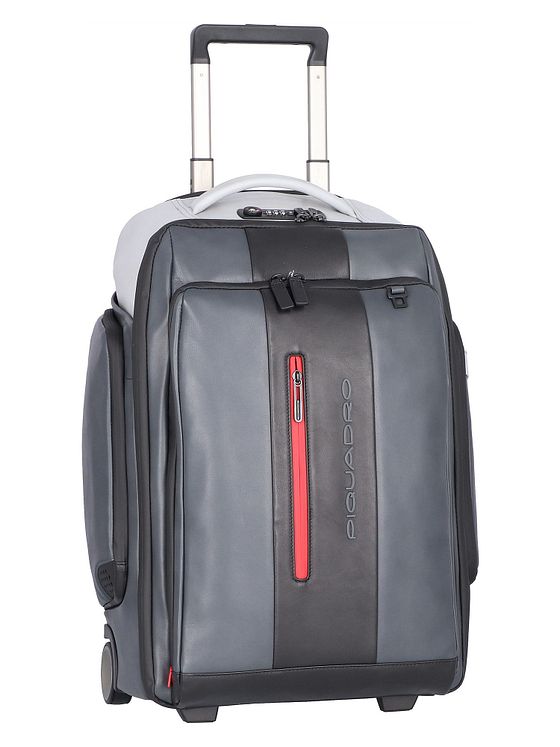 Piquadro Urban 2-hjuls rygsæk trolley læder 54 cm laptoprum