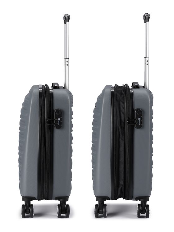 Benzi 5493 4 hjul Kabinetrolley S 53 cm med strækfold