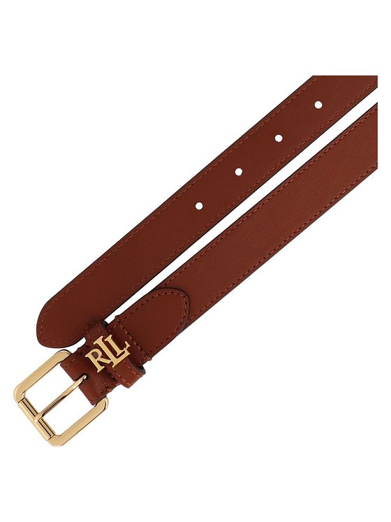 Lauren Ralph Lauren Logo Bælte Læder Lauren Ralph Lauren Logo Bælte Læder