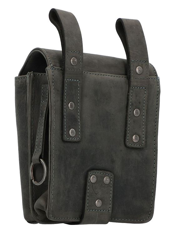 Greenburry Vintage bæltetaske i læder 15 cm