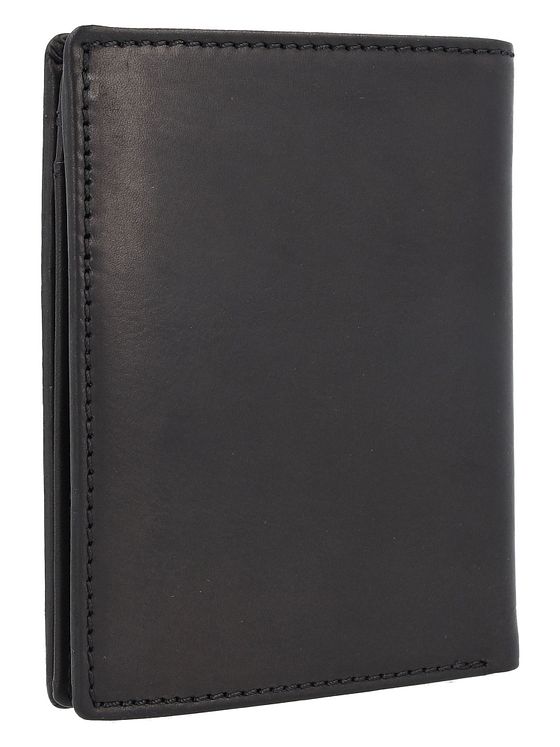 Greenburry Pure Black Pung RFID-beskyttelse Læder 10.5 cm