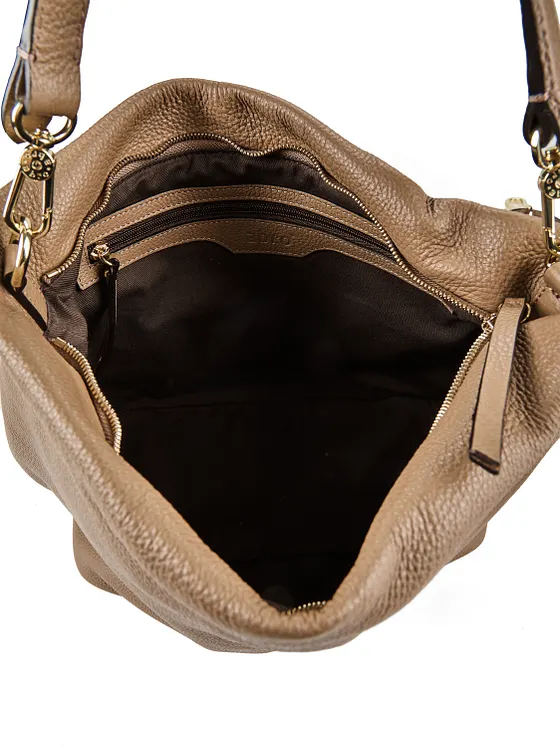abro Ebony Skuldertaske Læder 39 cm