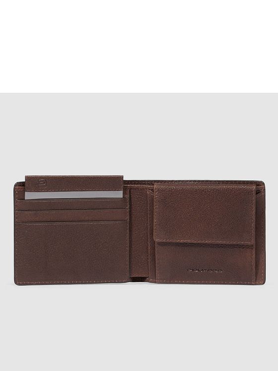 Piquadro Hedley Pung RFID-beskyttelse Læder 11 cm