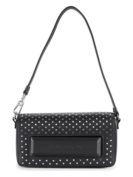 Karl Lagerfeld Ikon Skuldertaske Læder 26.5 cm Karl Lagerfeld Ikon Skuldertaske Læder 26.5 cm