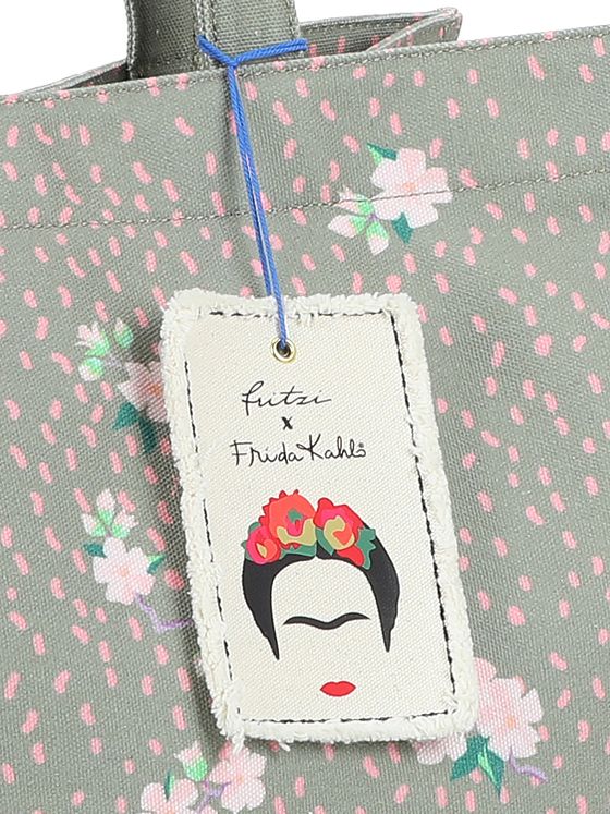 Fritzi aus Preußen Fritzi x Frida Kahlo Easy01 Limited Nákupní taška 46.5 cm