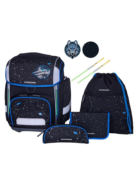 Schneiders Ergolite Skoleransel-sæt 8-delt