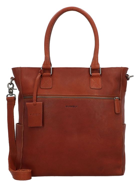 Burkely Antik Avery-skuldertaske i læder 34 cm