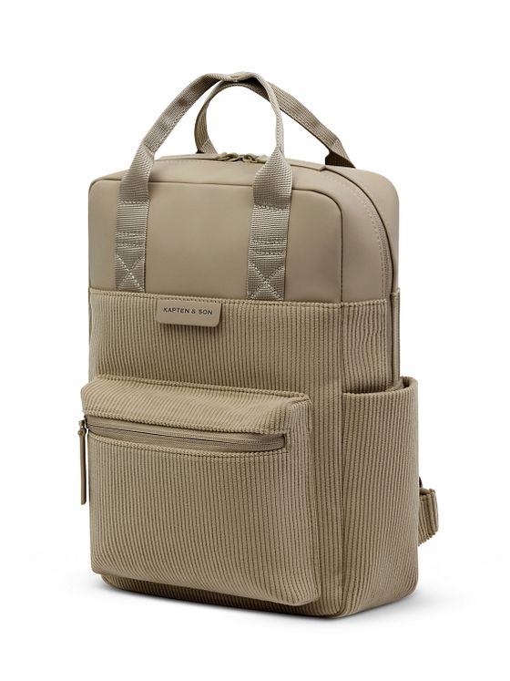 Kapten & Son Bergen Small Cord Batoh 33.5 cm Kapsa na notebook