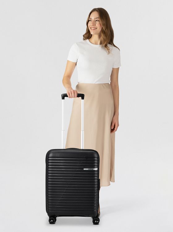 American Tourister Liftoff 4 kolečka Kabinkový kufr 55 cm s roztažitelným záhybem