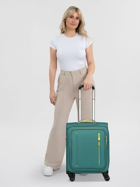 American Tourister Cloudrider 4 rullar Kabinvagn S 55 cm med töjbar kant