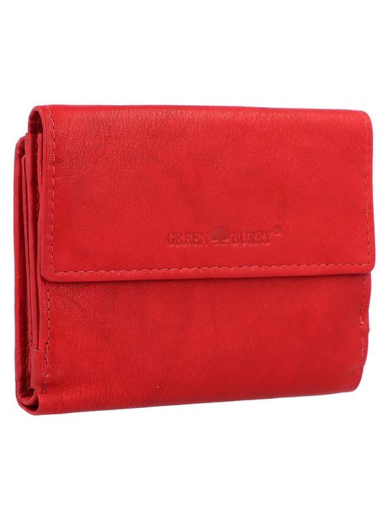 Greenburry Basic-pung i RFID-læder 13 cm