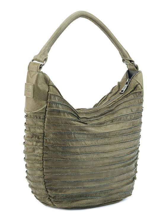 FredsBruder Riffeltier S taška přes rameno kožená 33 cm