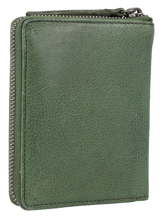 Greenburry Vintage pung i vasket læder 10 cm