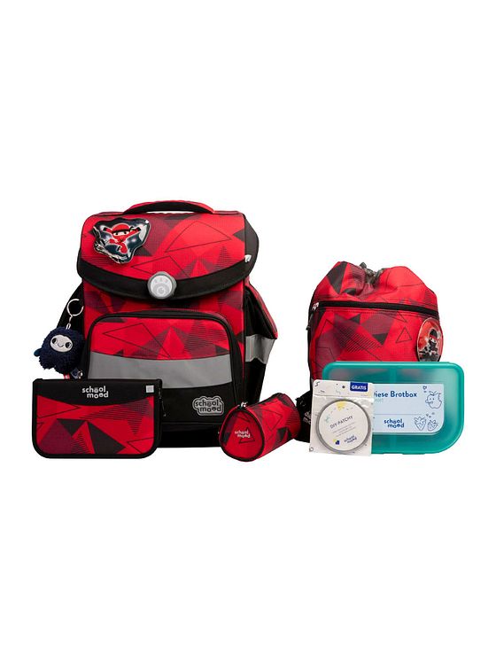 School-Mood Timeless Pro Skoleransel-sæt 7-delt School-Mood Timeless Pro Skoleransel-sæt 7-delt