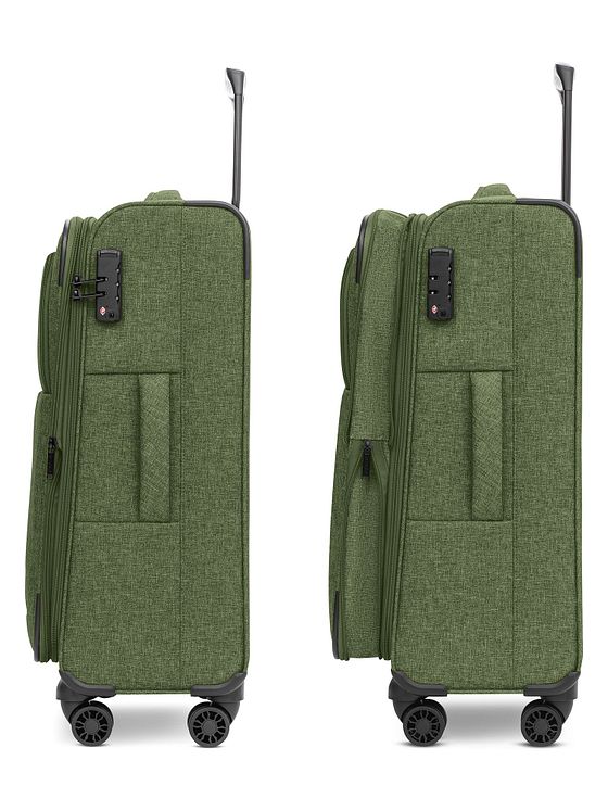 Redolz Essentials 12 MEDIUM 4-hjulet trolley 67 cm med ekspansionsfold