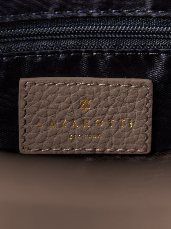 Lazarotti Bologna læder XL shopper taske læder 35 cm