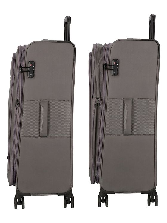 d & n Travel Line 9704 4 hjul Trolley L 78 cm med strækfold