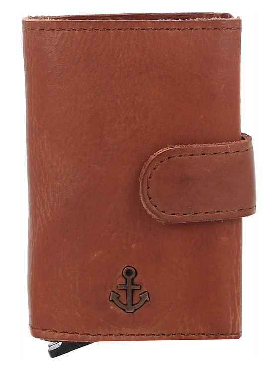 Harbour 2nd Anchor Love Robin 2 Kreditkortetui RFID-beskyttelse Læder 6 cm