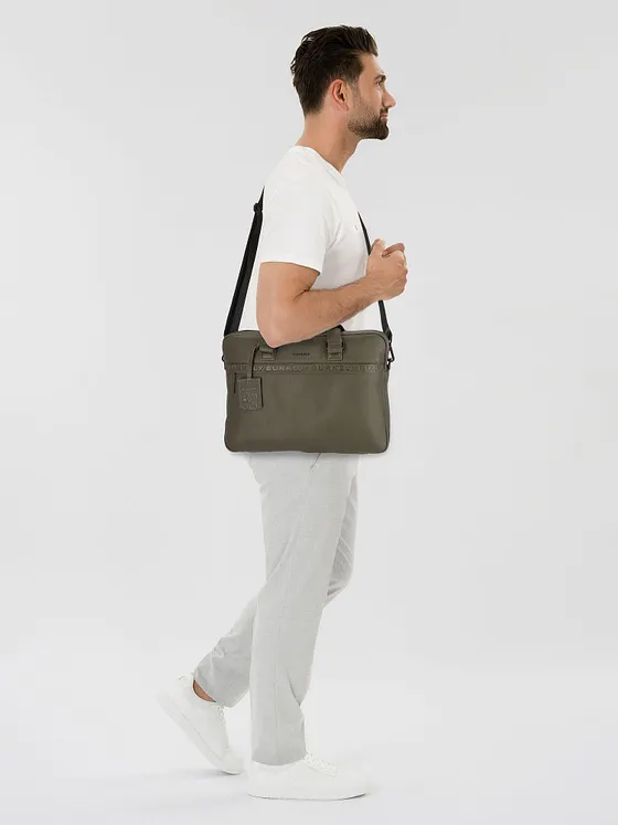 Burkely Minimal Mason Aktovka Kůže 41 cm Kapsa na notebook Burkely Minimal Mason Aktovka Kůže 41 cm Kapsa na notebook
