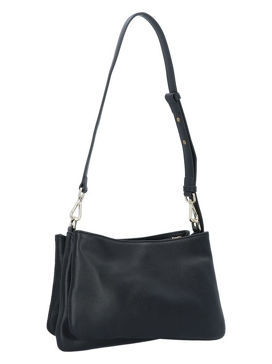 Patrizia Pepe Tris Skuldertaske Læder 28 cm