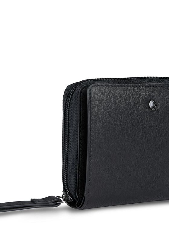 bugatti Black Magic Pung RFID-beskyttelse Læder 11 cm