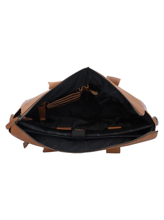 Plevier Rock Copal Skuldertaske Læder 44 cm Laptoprum