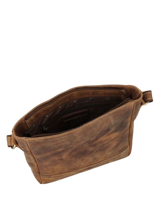 Greenburry Vintage Skuldertaske Læder 29 cm