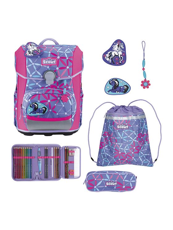 Scout Neo Skoleransel-sæt 4-delt