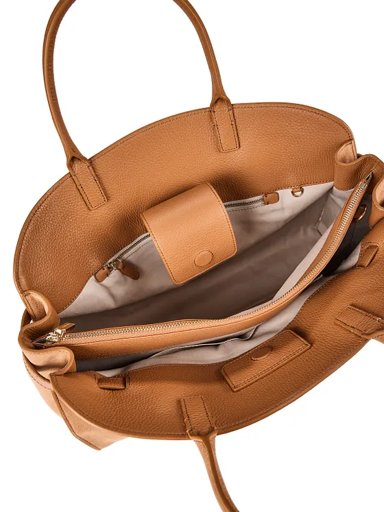 Coccinelle Sabine Suede Bolso Piel natural 43 cm