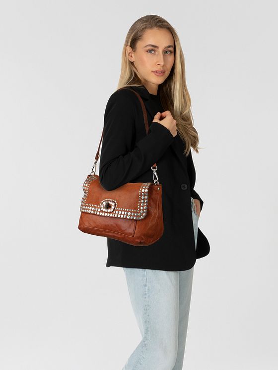 Campomaggi Kožená taška přes rameno 24 cm