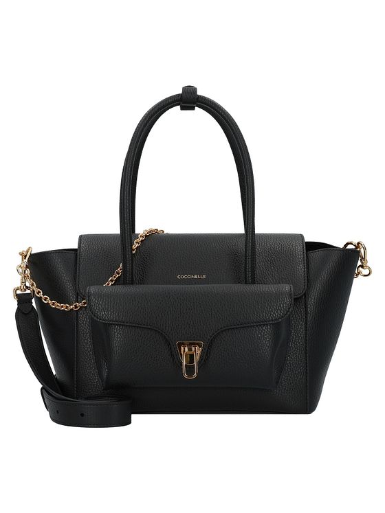 Coccinelle Double Beat Bolsa de hombro Piel natural 31 cm