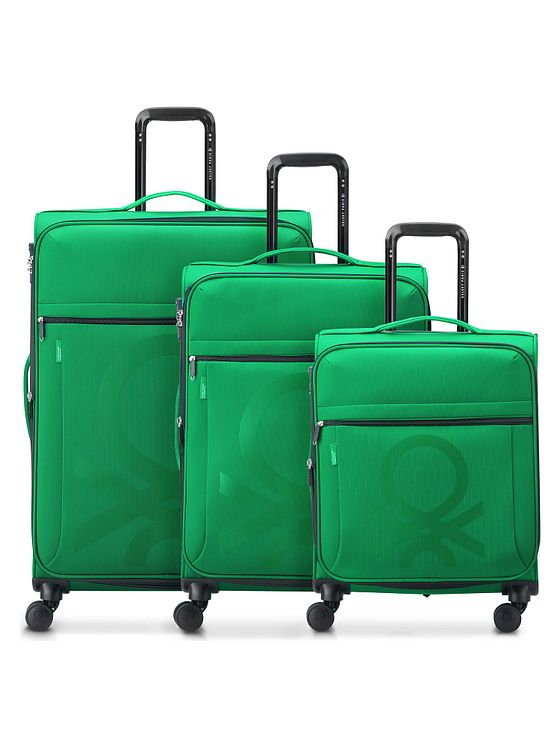 Delsey Paris x United Colors of Benetton Colour Block 4-hjuls kuffertsæt 3 stk.