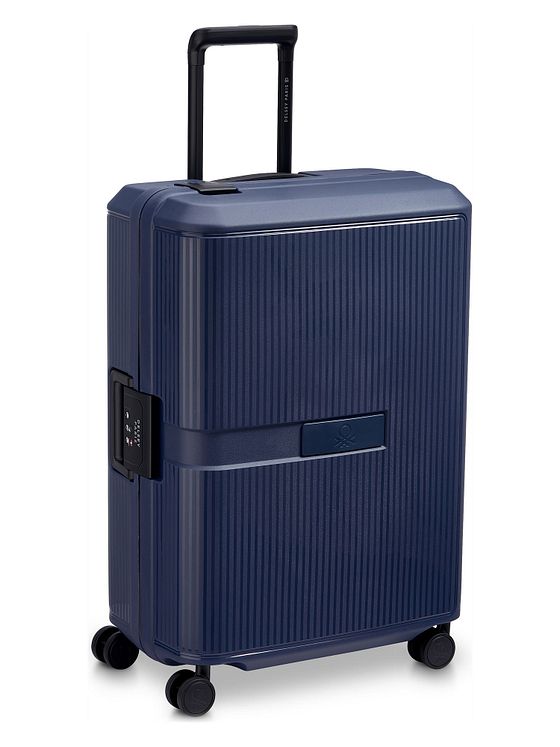 Delsey Paris x United Colors of Benetton Color Block Hardside 4-hjuls trolley 67 cm